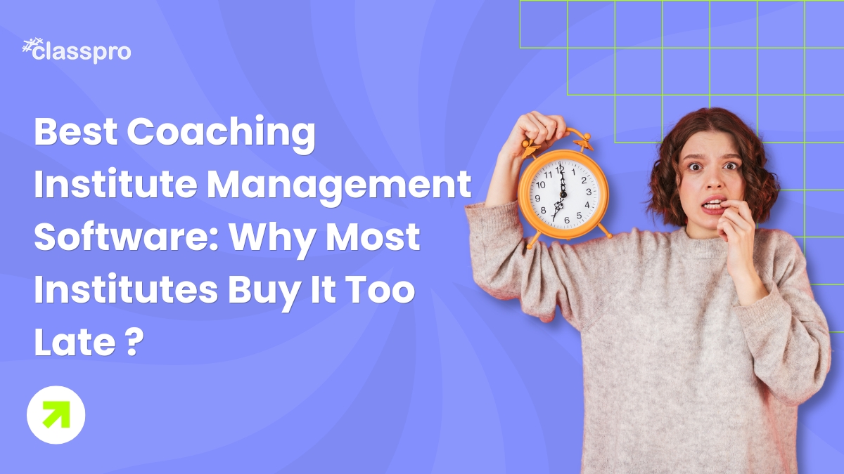 Best Coaching Institute Management Software
